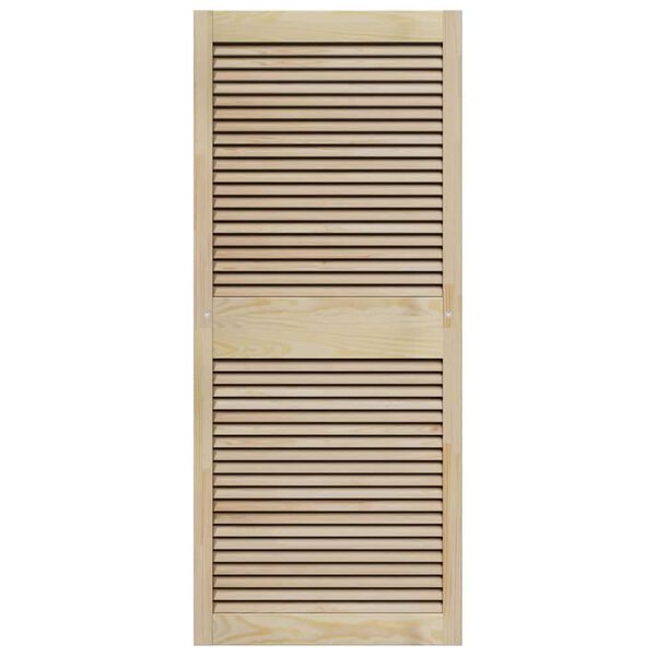 vidaXL Spintelės durys su durimis Natūrali 140,5 x 2,1 x 59,5 cm