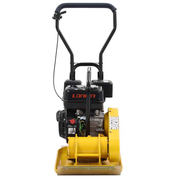 vidaXL Vibruojantis grunto tankintuvas, 196 CC, 63 kg, 12,1 Kn