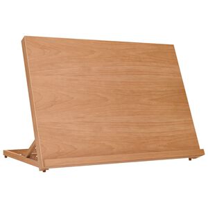vidaXL Stalinis molbertas, 65x48x7cm, bukmedžio medienos masyvas