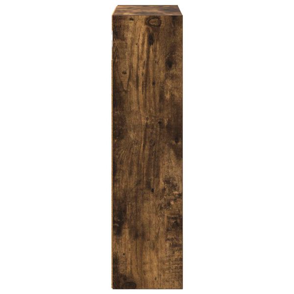 vidaXL Vonios sieninė spintelė Rūkytas Ąžuolas 40 x 16 x 62,5 cm