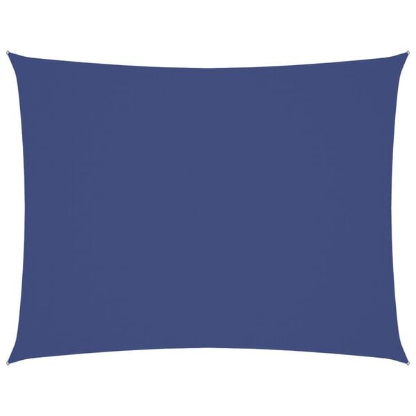 vidaXL Uždanga nuo saulės, mėlyna, 3x4m, oksfordo audinys, stačiakampė