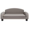 vidaXL Vaiki&scaron;ka sofa, taupe spalvos, 70x45x30cm, audinys