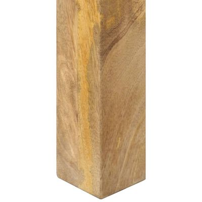 vidaXL Konsolinis staliukas, 110x35x76cm, neapdorota mango mediena