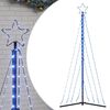 vidaXL LED Kalėdų eglutė 339 LED Mėlyna 187 cm