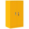 vidaXL Oppbevaringsskap Garučių geltona 60 x 40 x 105 cm Plienas