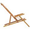 vidaXL Sulankstomos paplūdimio kėdės, 2vnt., smėlio, audinys/mediena