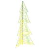 vidaXL Kalėdų eglutė 160 LED &Scaron;ilta balta 150 cm PET