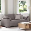 vidaXL Sofa Taupe 180 x 77 x 82 cm audinys