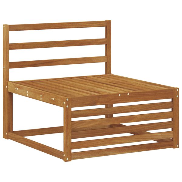 vidaXL Lauko sofos komplektas 5 pcs Natūrali