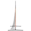 vidaXL Golfas mokymo priemonės Juoda 213 x 213 cm Poliesteris