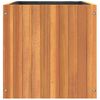 vidaXL Sodo lovelis, 45x45x45cm, akacijos medienos masyvas