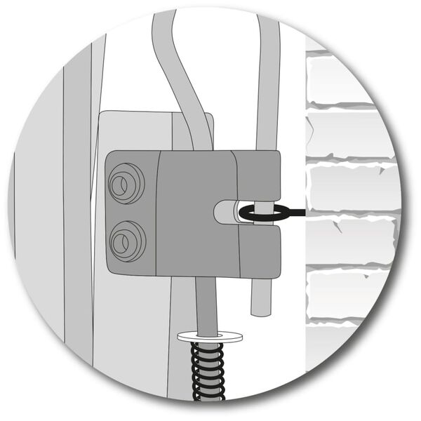 FLAMINGO Prailginama užtvara šunims Mont, 107x83cm, mediena