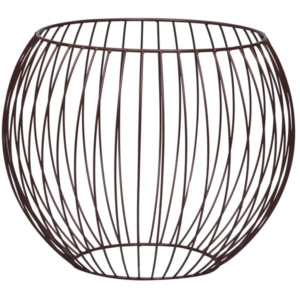 vidaXL Kavos staliukas, auksinės spalvos, 51cm skersmens