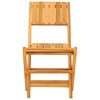vidaXL Sulankstomos sodo kėdės, 8vnt., 47x62x90cm, tikmedžio masyvas