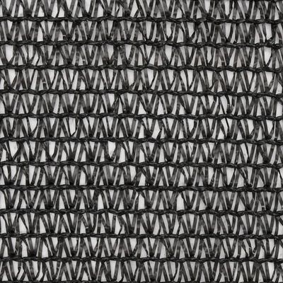 vidaXL Privatumo suteikiantis tinklelis, juodas, 2x10 m, HDPE