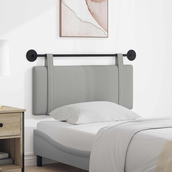 vidaXL Kabantysis galvūgalis Debesų pilka 110 x 55 x 5 cm audinys