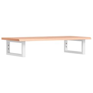 vidaXL Lentyna praustuvui, plienas ir ąžuolo medienos masyvas