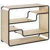vidaXL Komoda Sonoma ąžuolas 98 x 37.5 x 75.5 cm Apdorota mediena