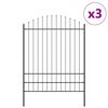 vidaXL Sodo tvora 3 pcs Pilka 170 x 225 cm