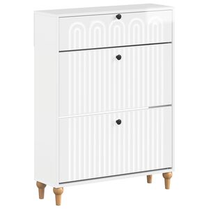 vidaXL Batu skrynia ALKMAAR 78 x 24 x 103 cm Apdirbta mediena