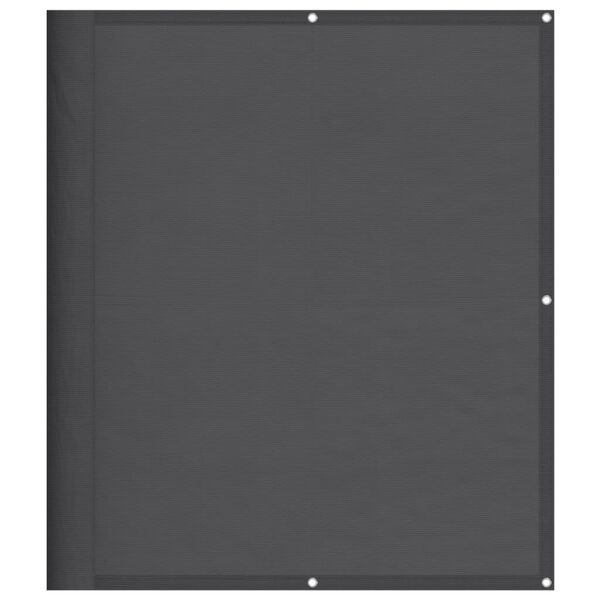 vidaXL Balkono pertvara, antracito, 120x1000cm, 100% poliesteris