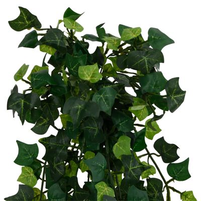 vidaXL Dirbtiniai pakabinami augalai, 12vnt., žali, 90cm, 339 lapai