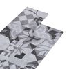 vidaXL Savitepliamos PVC grindų lentos Pilkas ra&scaron;tas 30,5 x 61 cm