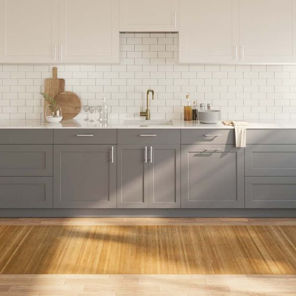 vidaXL Kilimas, natūralios spalvos, 100x500cm, bambukas, stačiakampis