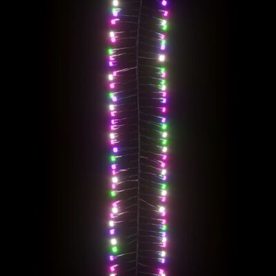 vidaXL LED lempučių girlianda, 17m, PVC, 2000 pastelinių LED, tanki