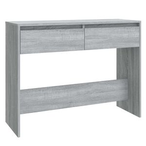 vidaXL Konsolinis staliukas, pilkas ąžuolo, 100x35x76,5cm, mediena
