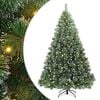 vidaXL Dirbtinė Kalėdų eglutė su 300 LED Žalia 210 cm PE ir PVC