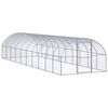 vidaXL Lauko narvas vi&scaron;čiukams, 3x10x2m, galvanizuotas plienas