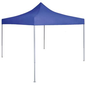 vidaXL Sulankstoma proginė palapinė, mėlyna, 2x2m, plienas