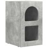 vidaXL Naktinis staliukas ELST Betono pilka 29,5 x 33,5 x 50 cm