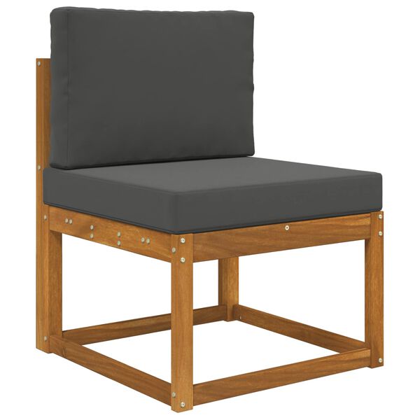 vidaXL Lauko sofa pagalvėlė 2 pcs Antracitas Poliesteris