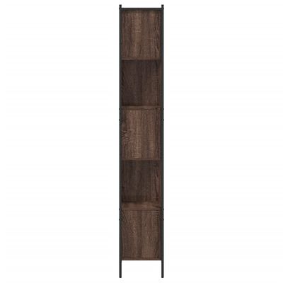 vidaXL Knygų spinta, ruda ąžuolo, 102x28x172cm, apdirbta mediena