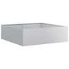 vidaXL Lovelis, 100x100x30cm, galvanizuotas plienas