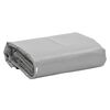 vidaXL Tentas, pilkos spalvos, 1,5x10m, 650g/m&sup2;