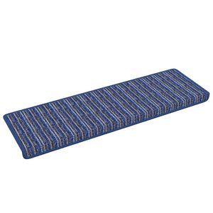 vidaXL Savaime prilipantys laiptų kilimėliai 15 vnt. 65 x 21 x 4 cm