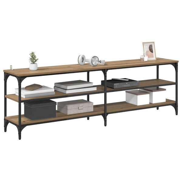 vidaXL Televizoriaus spintelė Amatininkų ąžuolas 160 x 30 x 50 cm