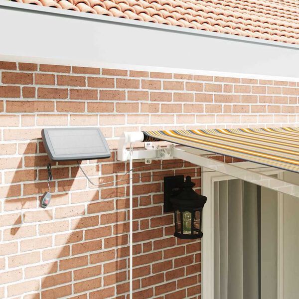 vidaXL I&scaron;traukiama markizė Įvairiaspalvis 400 &times; 300 cm