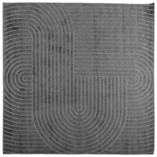 vidaXL Zoninės kiliminės dangos HUARTE Antracitas 200 x 200 cm