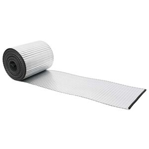 vidaxl Vejo kra&scaron;tas 10 m x 25 cm Galvanizuotas plienas Sidabrinė