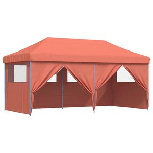 vidaXL &Scaron;ventės palapinė 292 x 580 x 315 cm Terakotos Oksfordo audinys