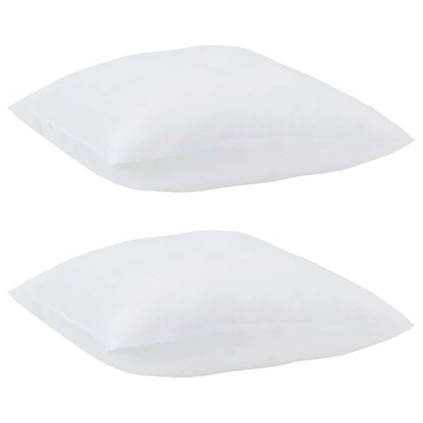 vidaXL Antklodžių rinkinys 3 pcs Balta Mikropluoštas ir pūkų plunksnos