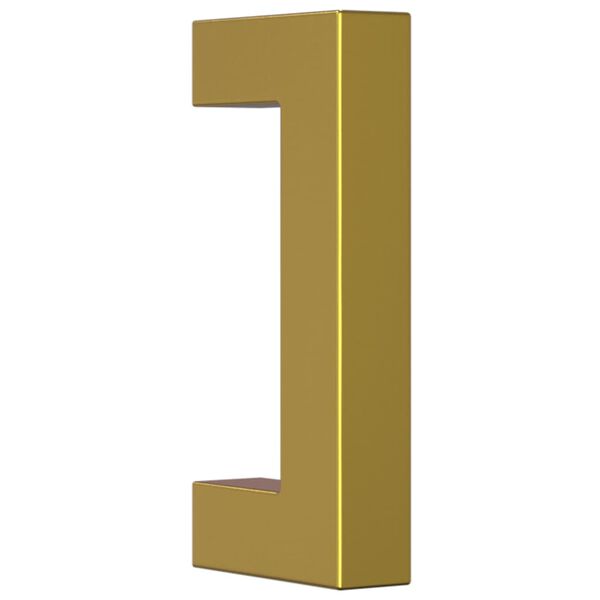 vidaXL Spintelės rankenėlės, 20vnt., auksinės, nerūdijantis plienas