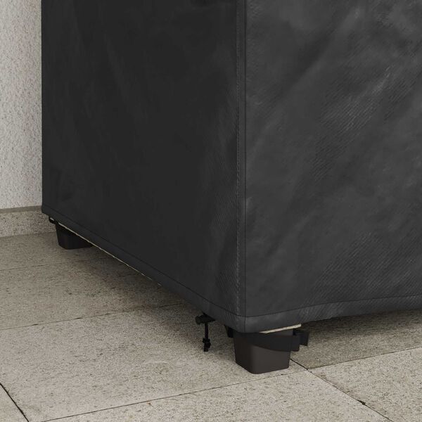 vidaXL Sodo kėdės dangtis 90 x 90 x 50 / 75 cm 600D Oksfordo audinys