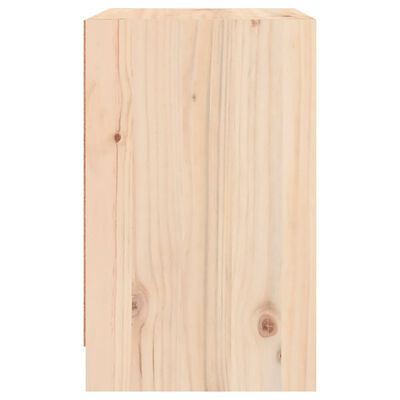 vidaXL Naktinė spintelė, 40x31x50cm, pušies medienos masyvas