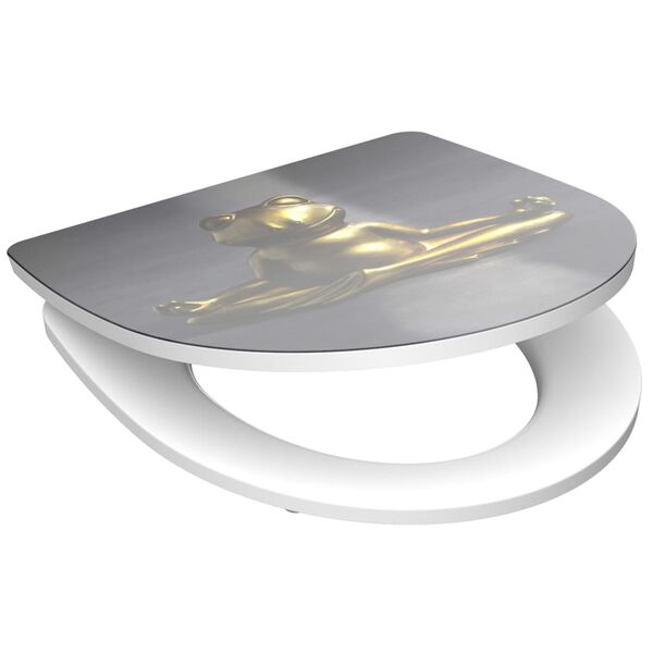 SCHÜTTE Klozeto sėdynė su soft-close mechanizmu RELAXING FROG