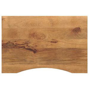 vidaXL stalvir&scaron;is su i&scaron;lenkta 80x50x2,5 cm medžio masyvo grubus mango